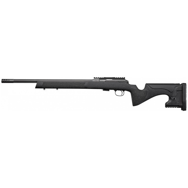 CZ 457 LRP .22LR Black Rimfire Rifle - 20