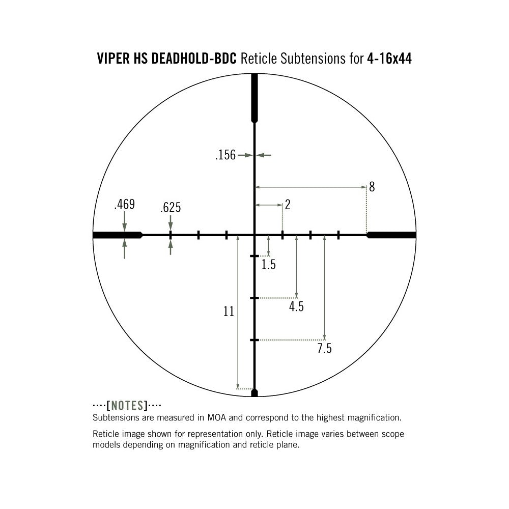 Vortex Ext Hs Code Vortex Viper HS 4-16x44 Dead-Hold BDC – Montreal Skeet Club